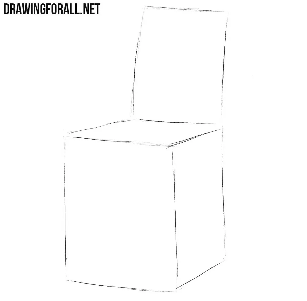 Learn How to Draw a Lounge Chair Furniture Step by Step  Drawing  Tutorials