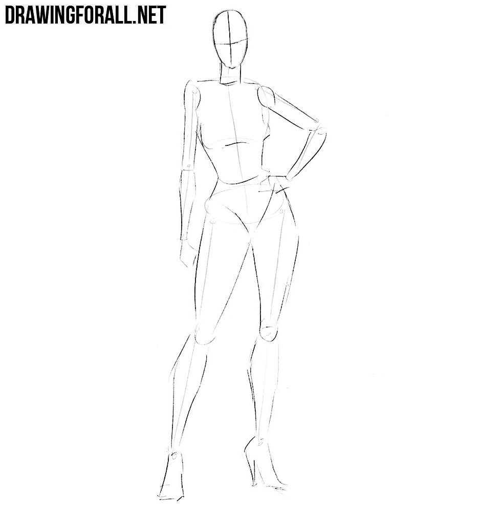 how to draw a girl superhero