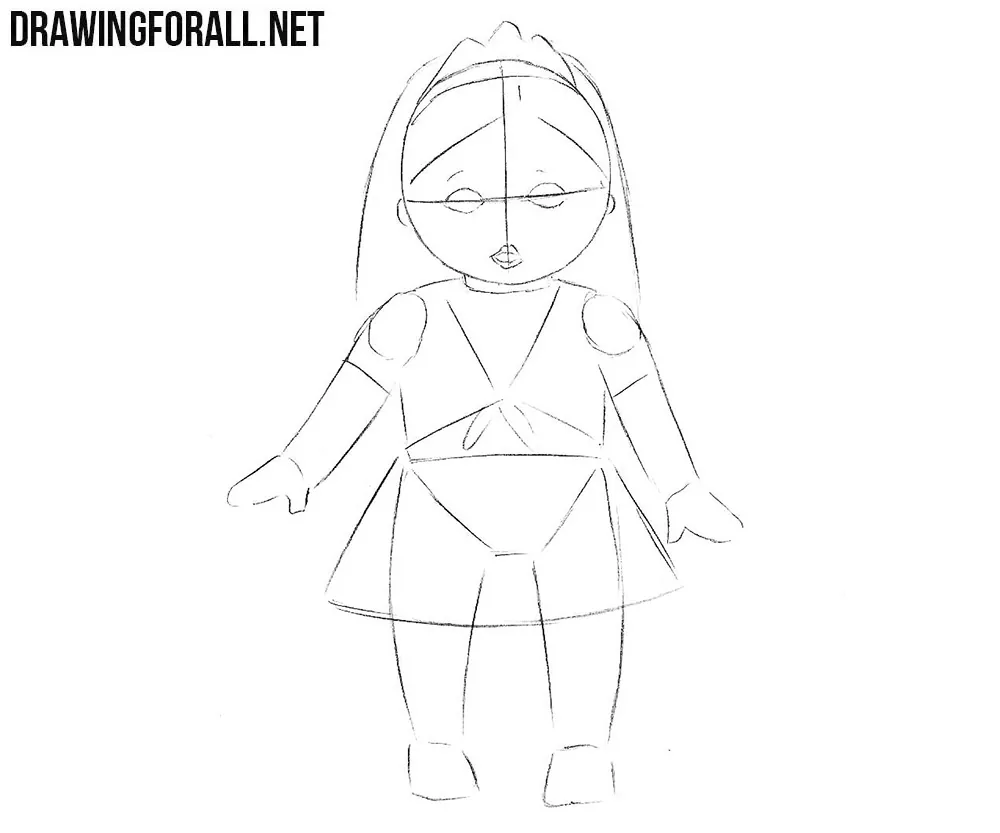 How to Draw a Doll