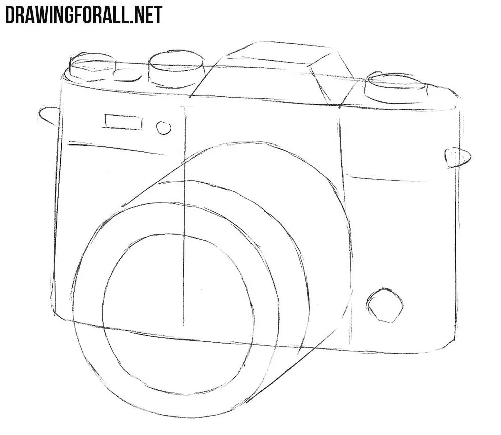 art sketch camera canon drawing  Camera drawing art Camera drawing Camera  drawing sketches