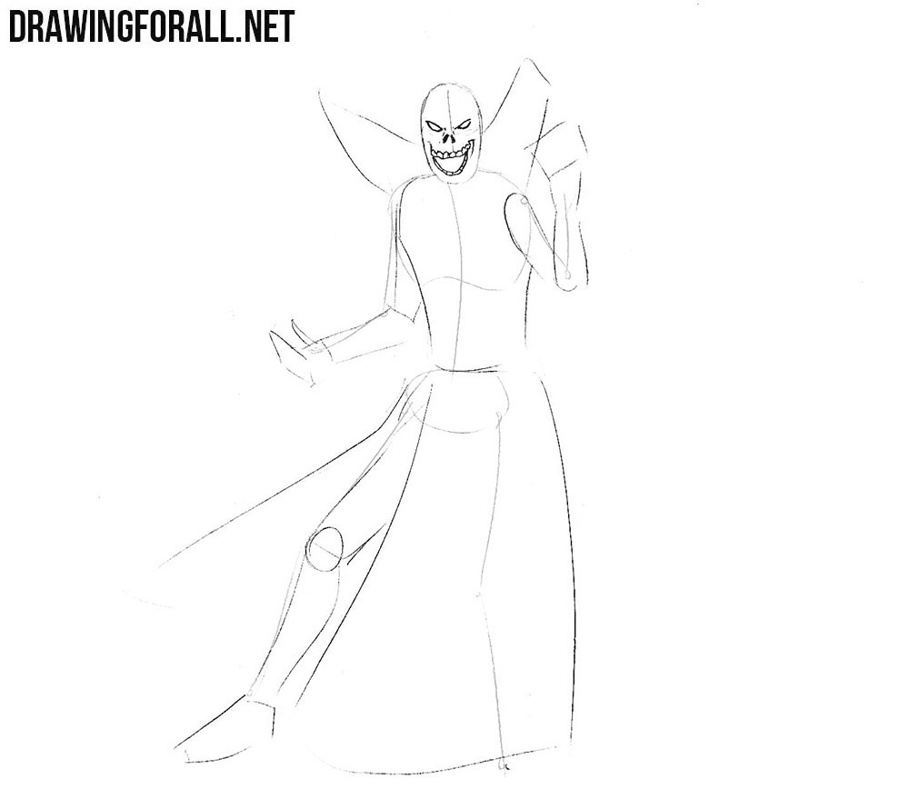 how to sketch a lich