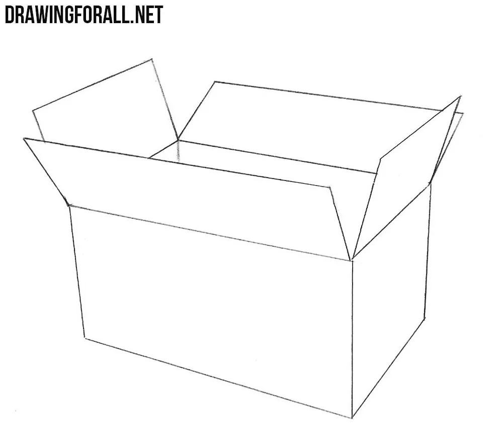 open box drawing