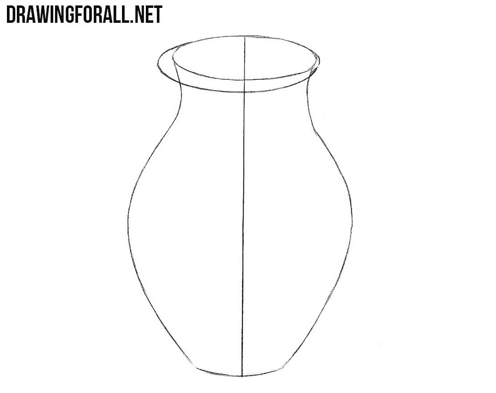 How to draw a jug easy