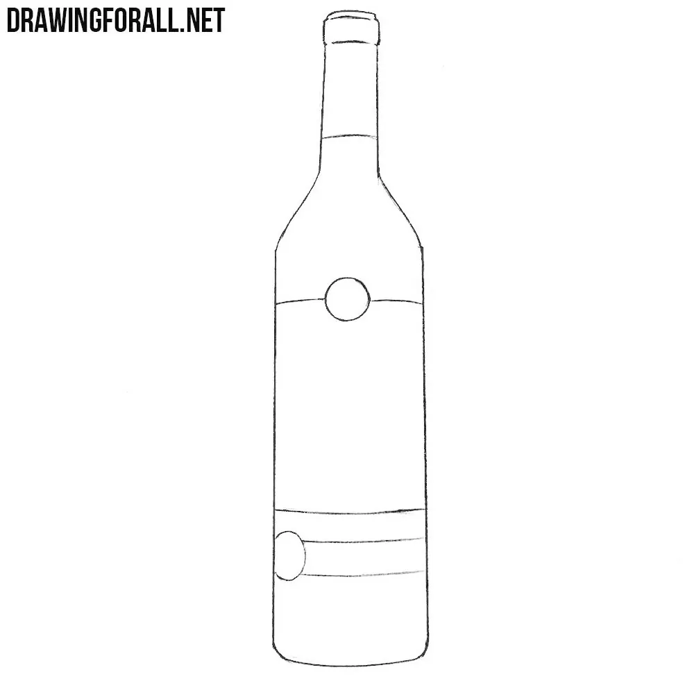 bottle drawing