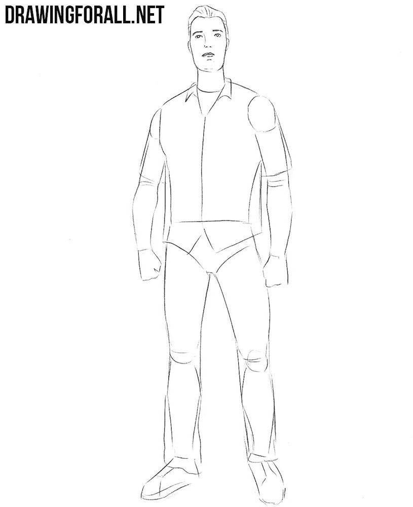 how to draw tommy vercetti from gta