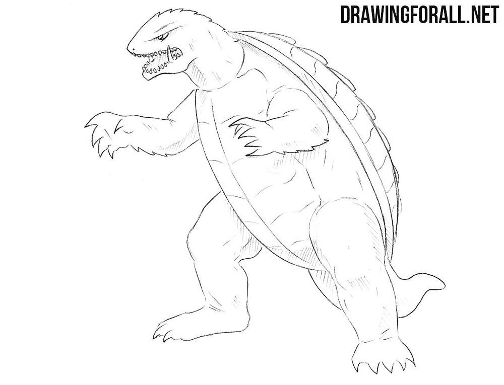 Gamera drawing