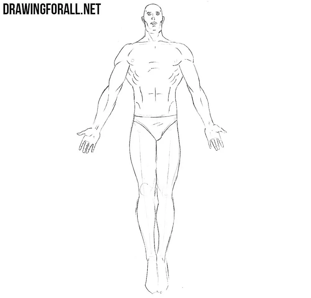 how to draw dr manhattan from watchman