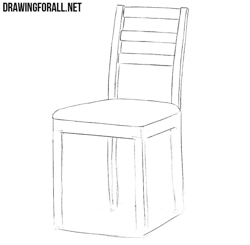 easy to draw chair