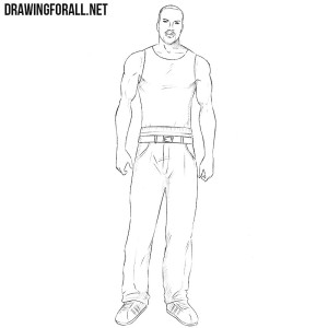 Carl Johnson drawing