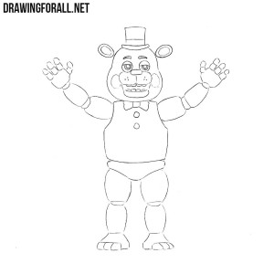 How to Draw Freddy Fazbear