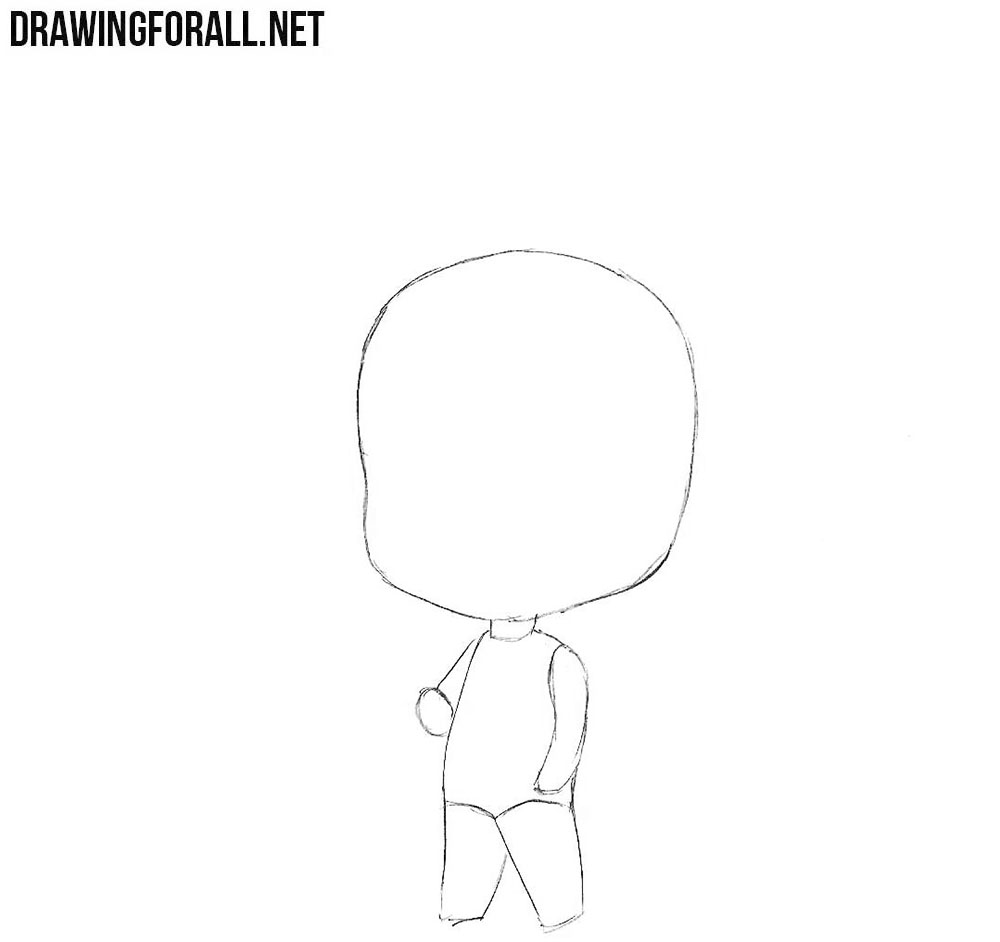 How to draw a Chibi boy step by step