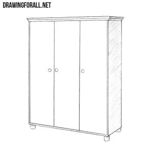 How to draw a Cupboard