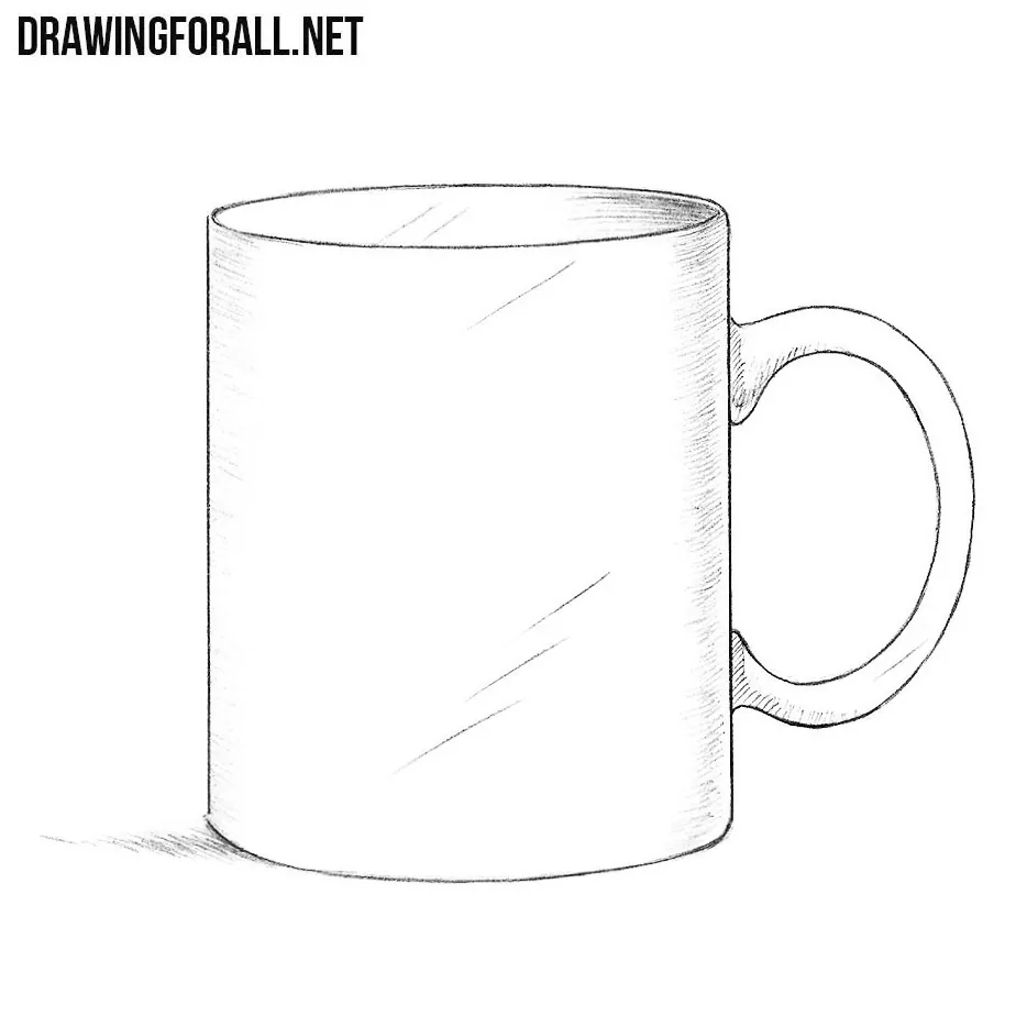 Cup Drawing - How To Draw A Cup Step By Step