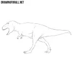 How to Draw a Tyrannosaurus