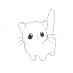 How to draw Chibi Cat