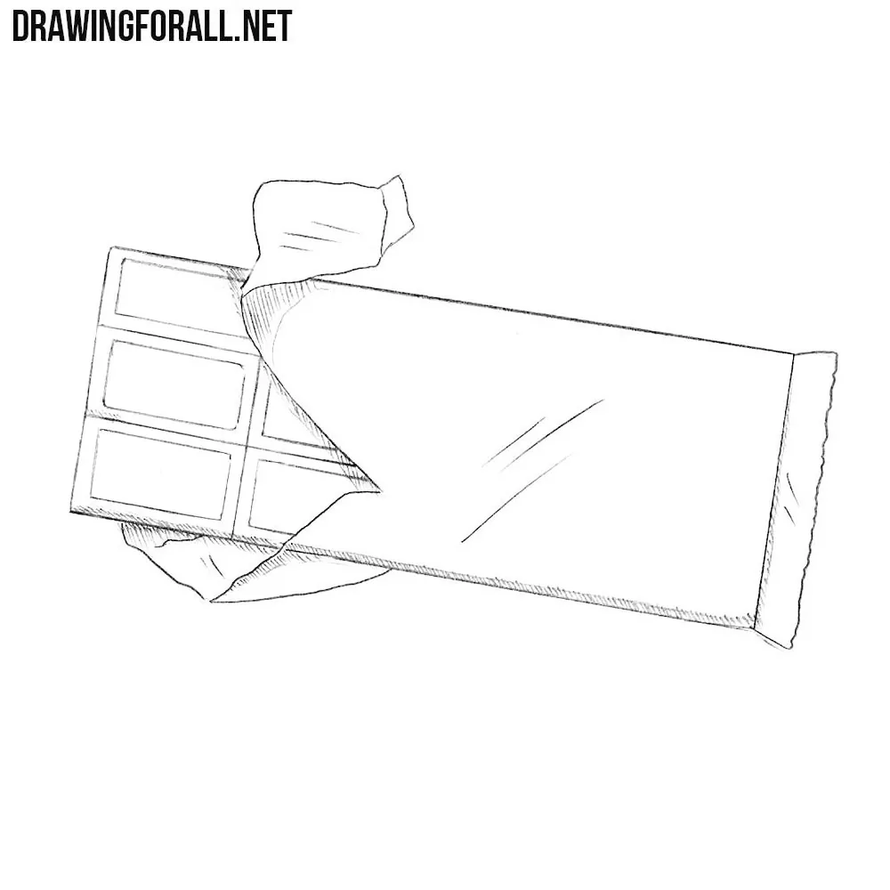 How to Draw a Chocolate Bar