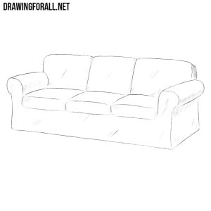 how to draw a Couch