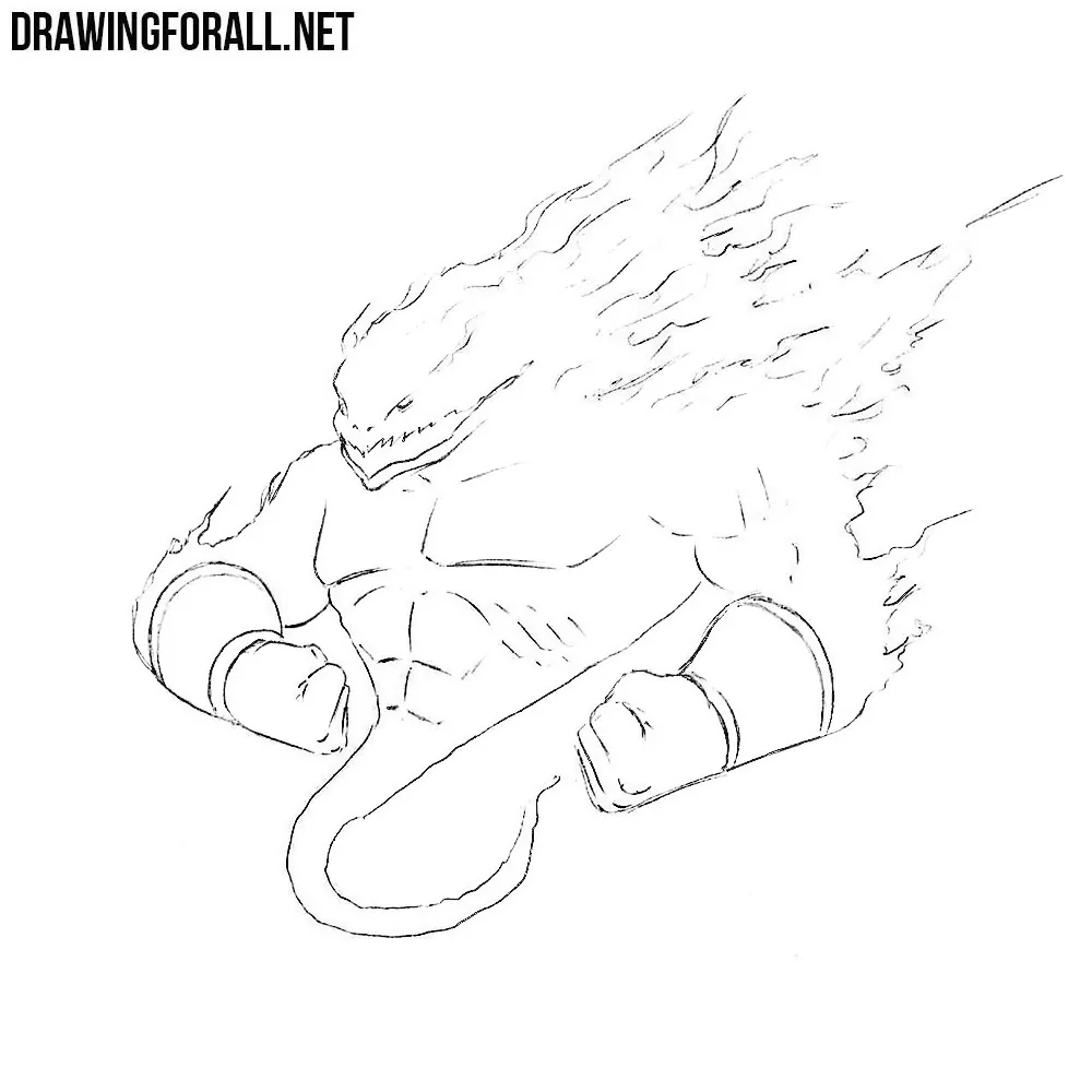 How to Draw a Fire Elemental