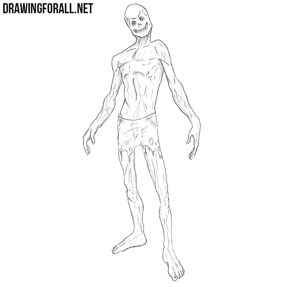 How to Draw a Ghoul from Fallout