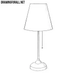How to Draw a Lamp