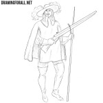 How to Draw a Musketeer