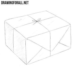 how to draw a parcel