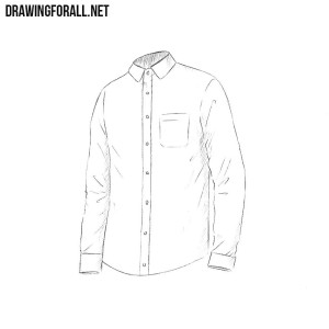 how to draw a shirt