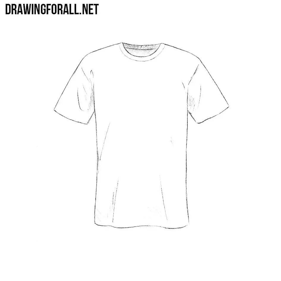 How To Draw A T Shirt