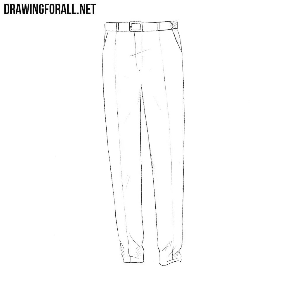 Aggregate 76+ pants sketch images super hot - in.eteachers