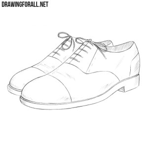 how to draw shoes
