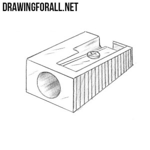 How to Draw a Pencil Sharpener