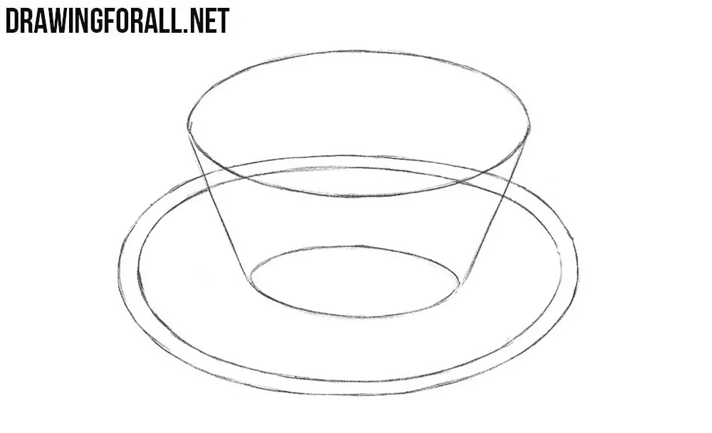 How to draw a cup of tea