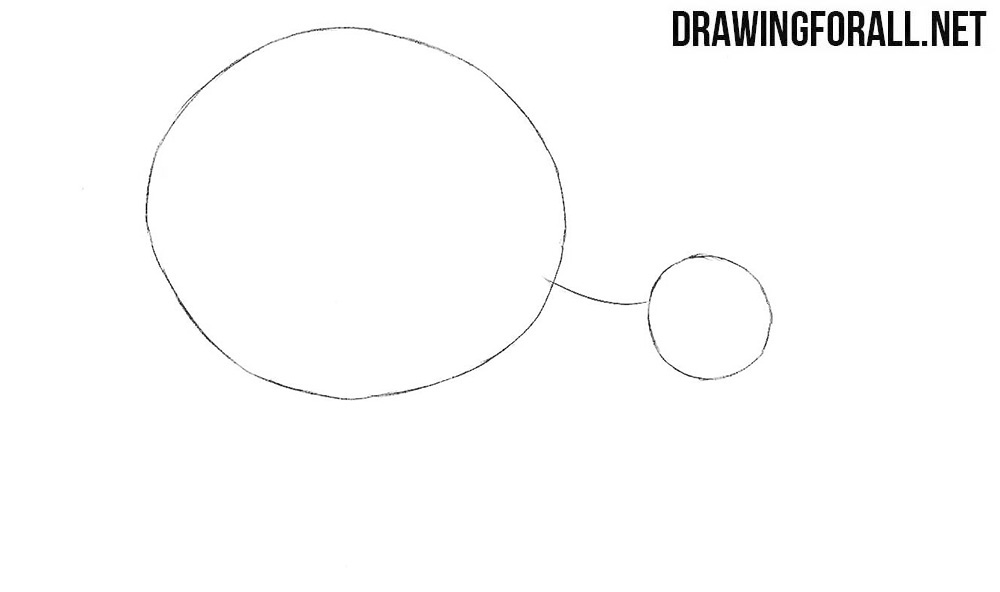 How to draw a kiwi bird