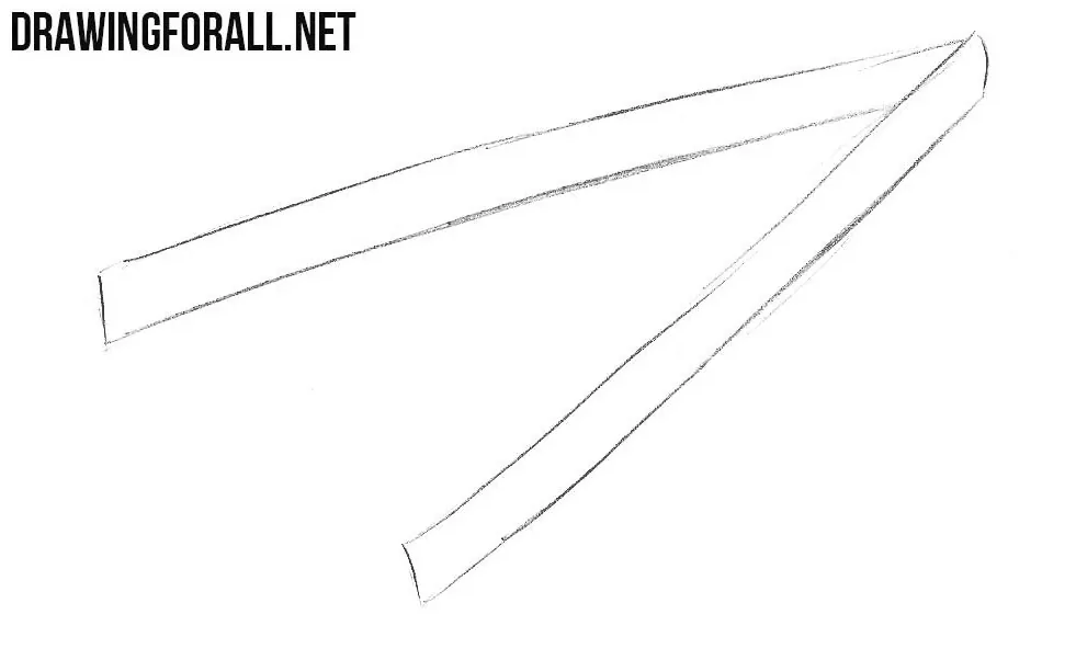 How to draw tongs