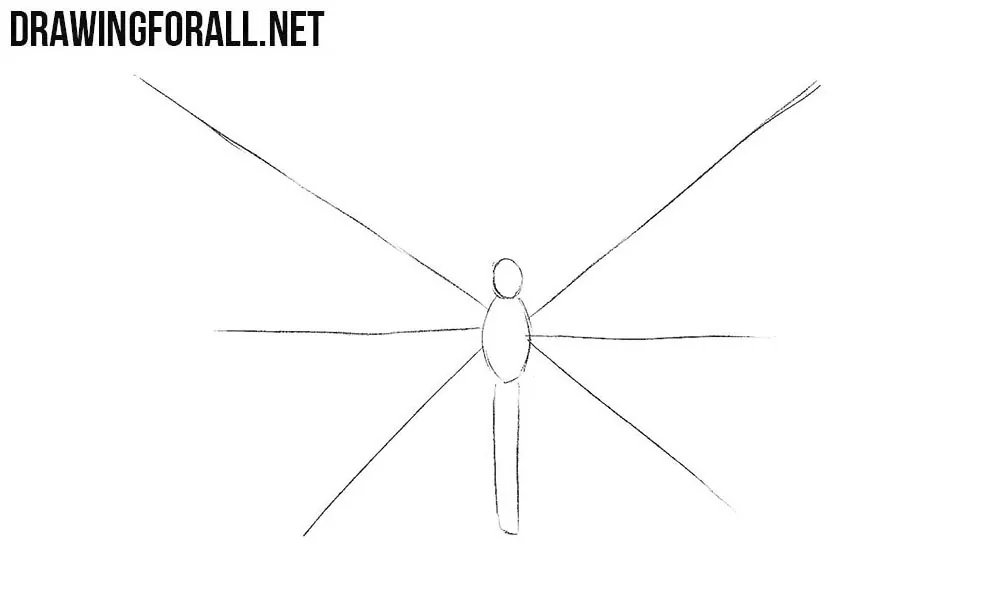 how to draw a butterfly