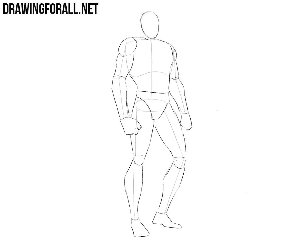 How to draw Mysterio step by step