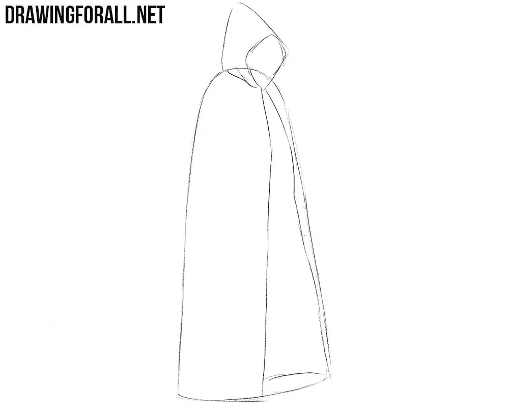 Learn how to draw a cloak