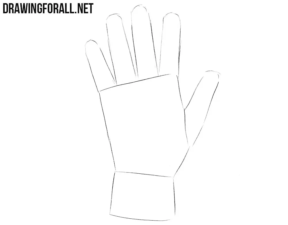 How to Draw a Glove