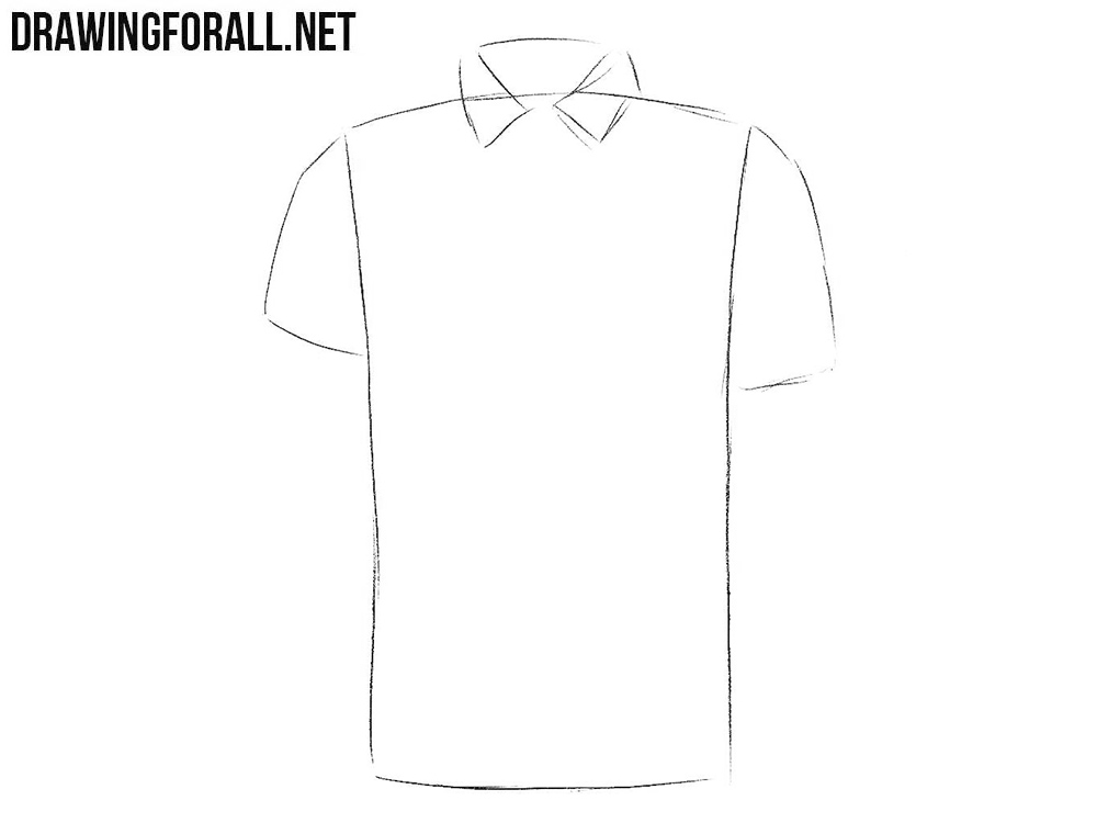 Learn how to draw a polo shirt