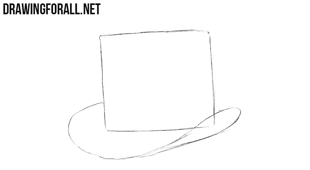 2 Learn to draw a top hat