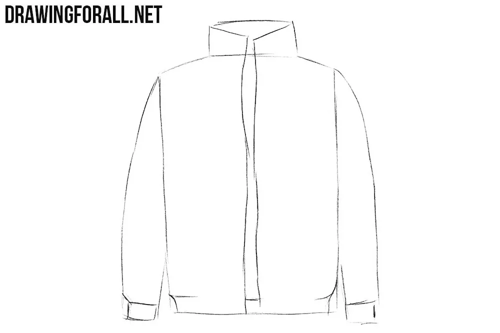 Learn how to draw a jacket