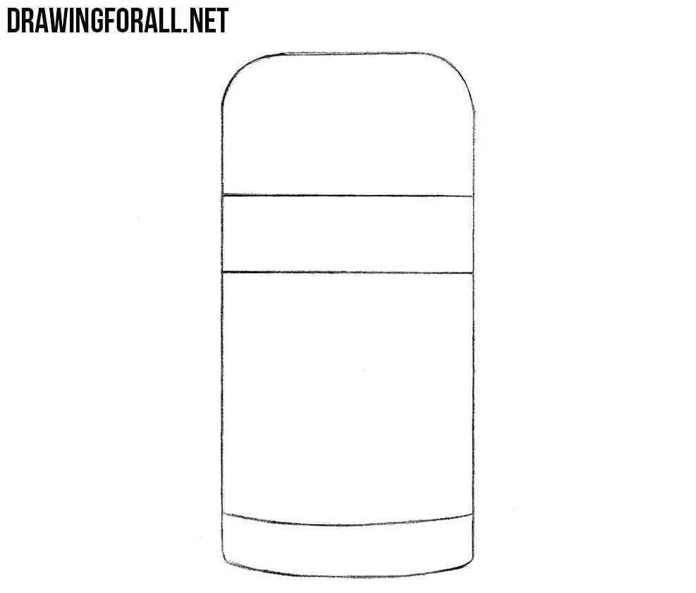 Learn how to draw a thermos