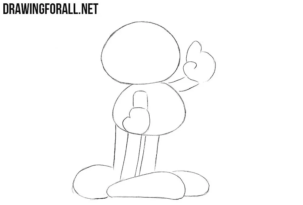 Learn to draw Garfield