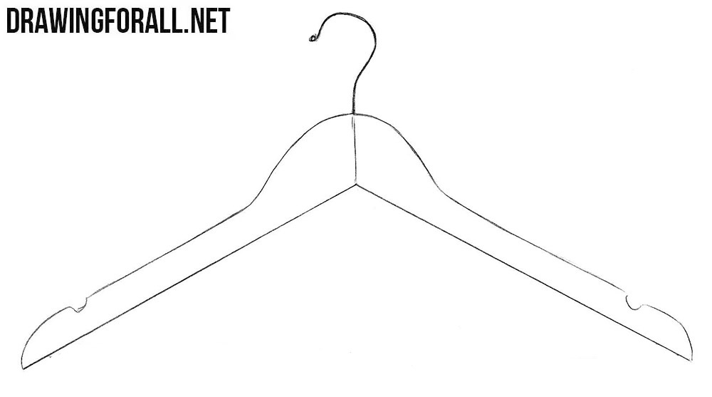 how to sketch a hanger