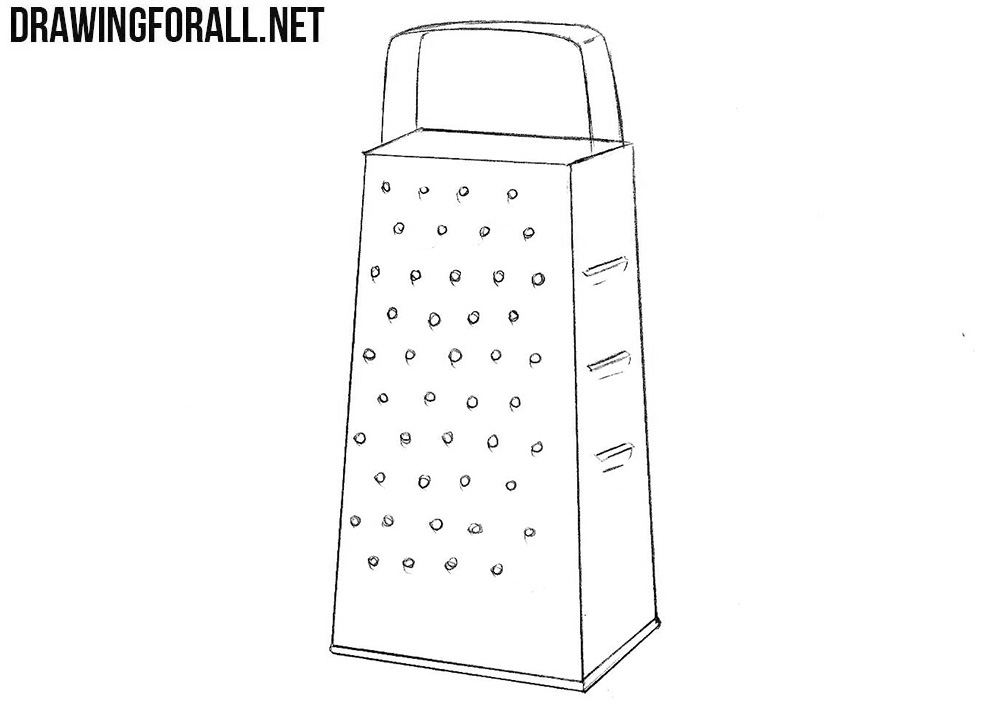 Grater drawing
