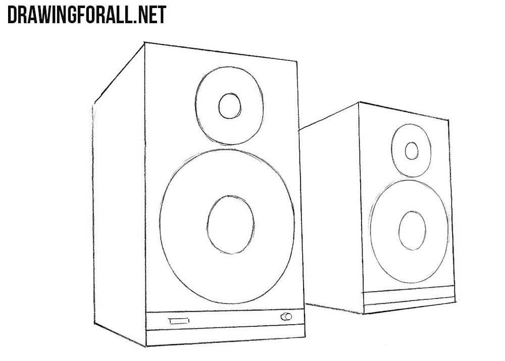 How to draw How to Draw speakers