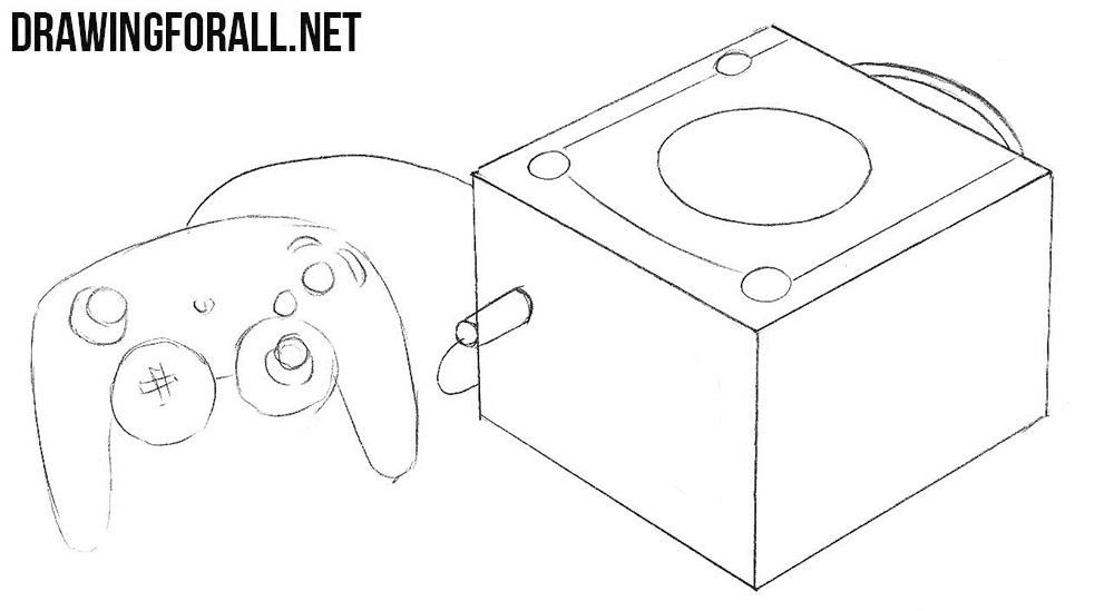 How to draw a GameCube