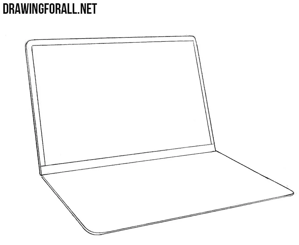 How to sketch a macbook