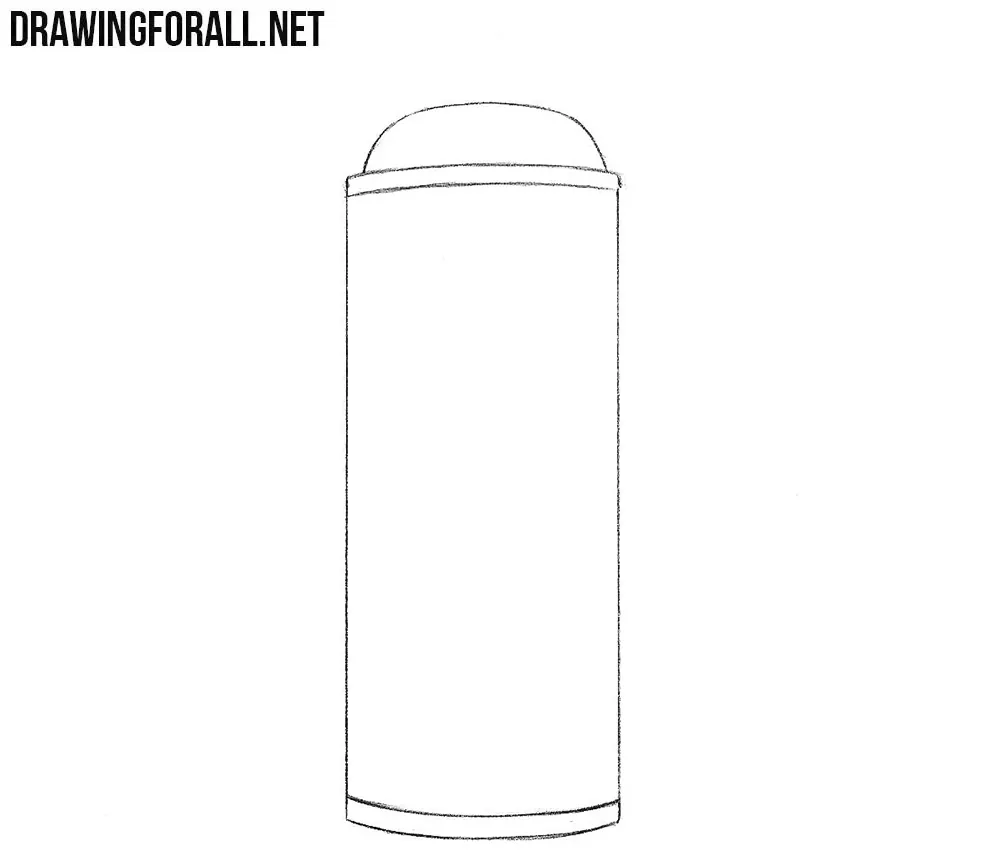 How to Draw a Spray Can