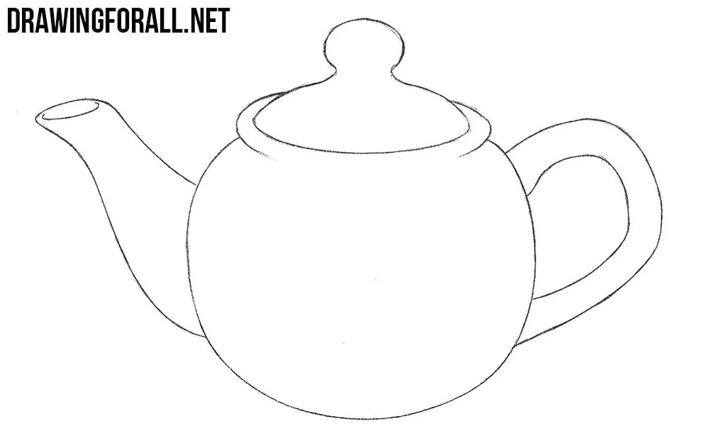 Teapot drawing tutorial